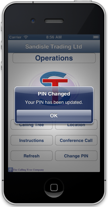 Mobile iPhone BCP App secure demo